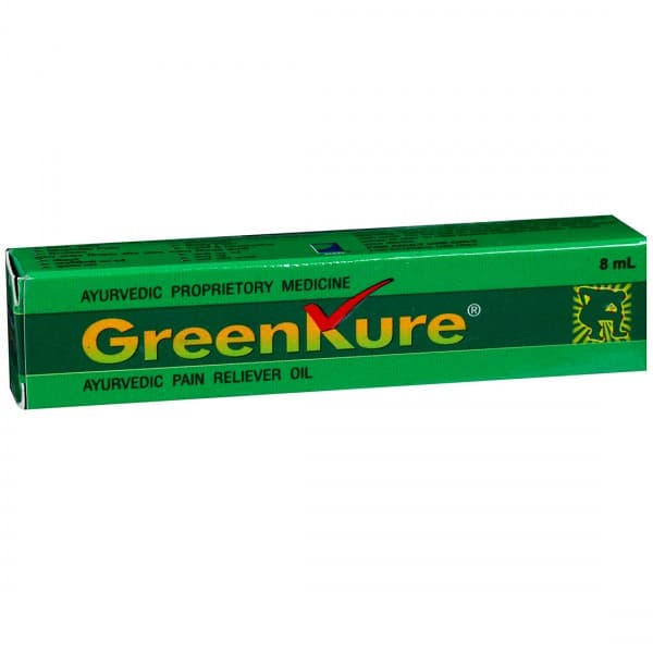 GreenKure Ayurvedic Pain Reliever Oil 8 ml