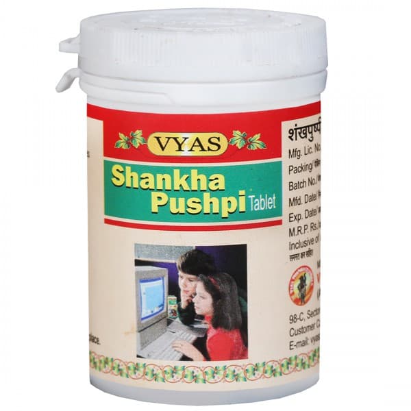 Vyas Shankha Pushpi 100 Tablets