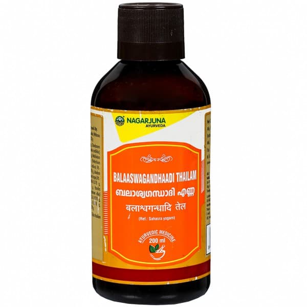 Nagarjuna Ayurveda Balaaswagandhaadi Thailam 200 ml