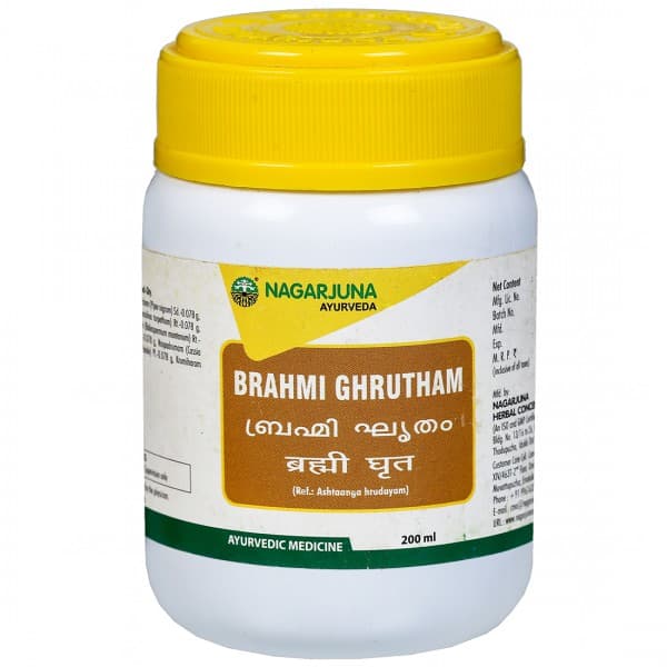 Nagarjuna Ayurveda Brahmi Ghrutham 200 ml