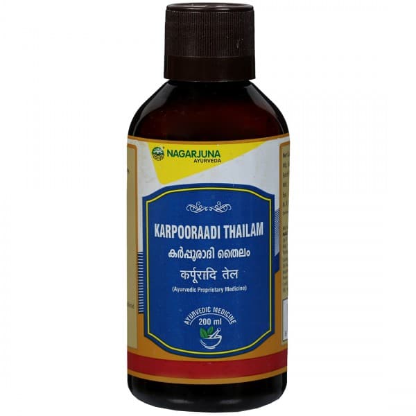 Nagarjuna Ayurveda Karpooraadi Thailam 200 ml