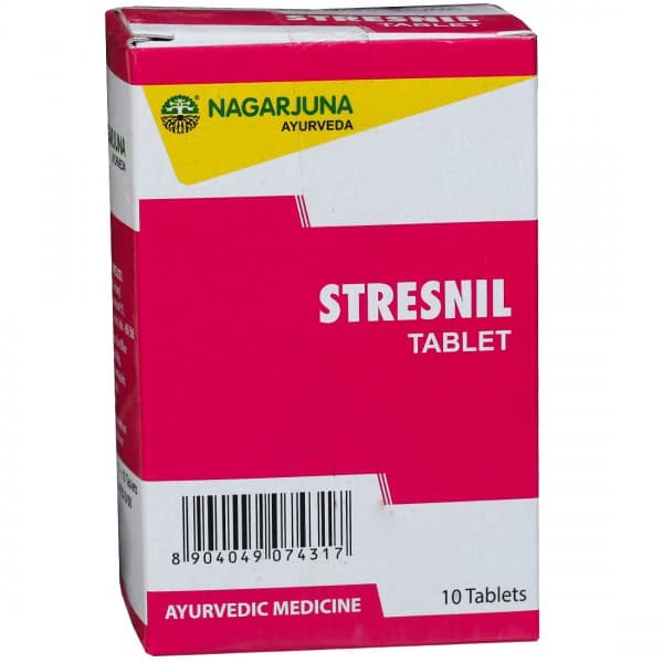 Nagarjuna Ayurveda Stresnil 10 Tablets