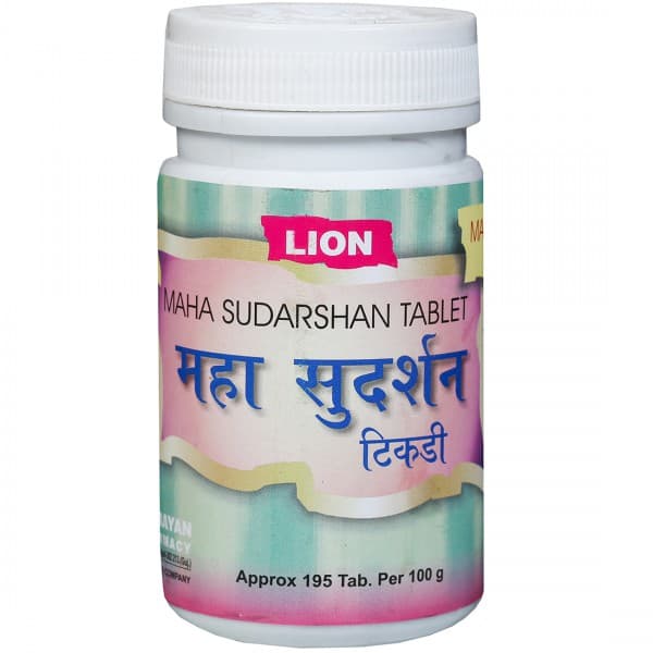 Lion Maha Sudarshan 490 mg Tablet 100 g