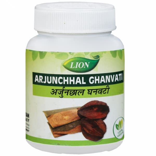 Lion Arjunchhal Ghanvati 300 mg 100 Tablets