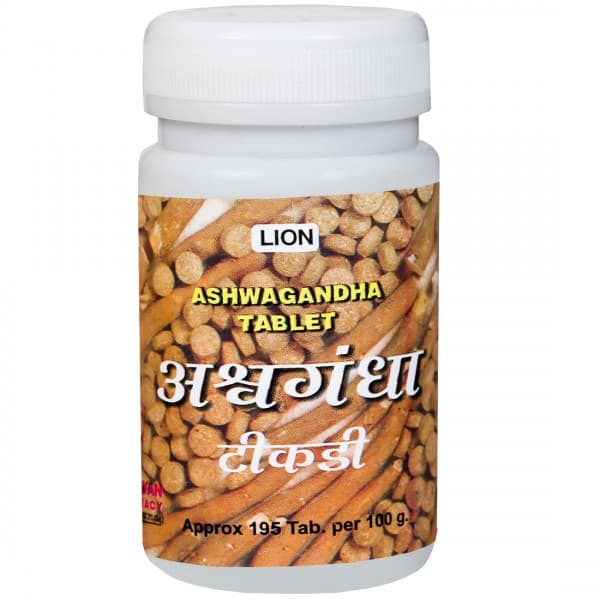 Lion Ashwagandha 450 mg Tablet 100 g