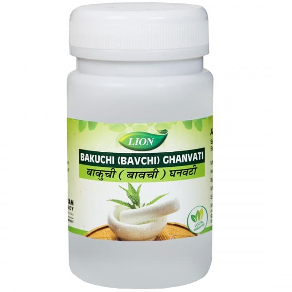 Lion Bakuchi Ghanvati 300 mg 200 Tablets