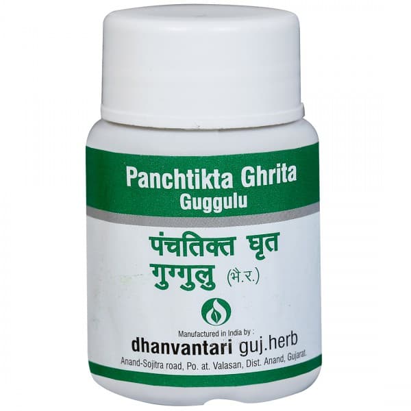 Dhanvantari Panchtikta Ghrita Guggulu 60 Tablets