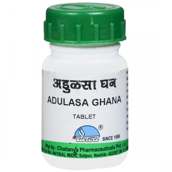 Chaitanya Adulasa Ghana 250 mg 60 Tablets