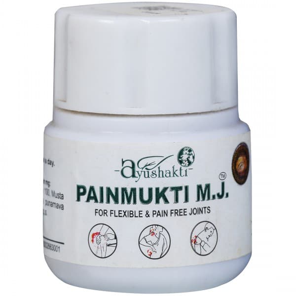 Ayushakti Painmukti M.J. for Flexible & Pain Free Joints 30 Tablets