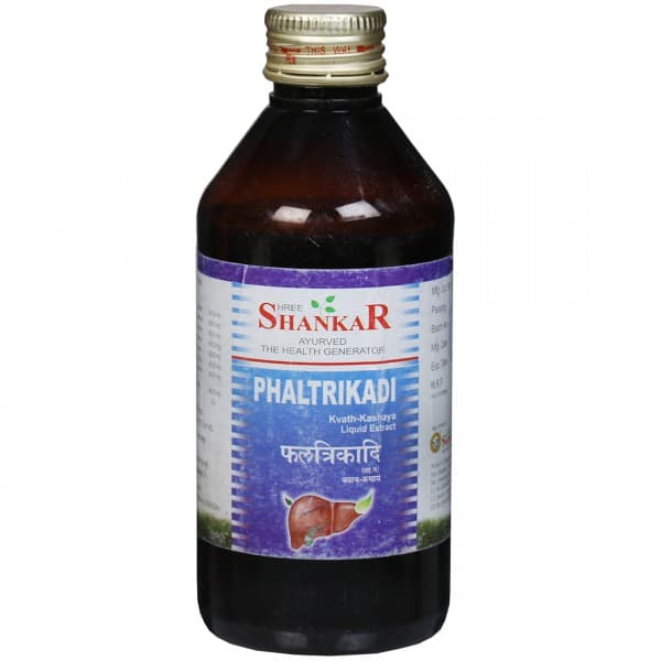 Shree Shanker Phaltrikadi Kvath Kashaya Liquid Extract 200 ml
