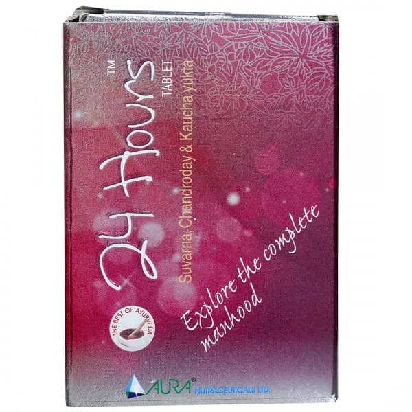 Aura 24 Hours Suvarna, Chandroday & Kaucha Yukta 10 Tablets