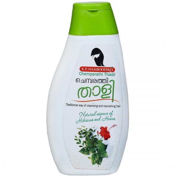 K P Namboodiri's Chemparathi Thaali with Natural Essence of Hibiscus and Henna 100 ml