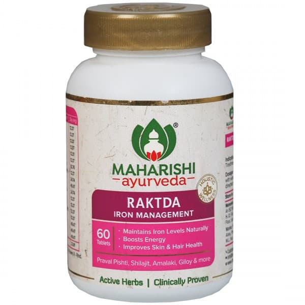 Maharishi Ayurveda Raktda 500 mg 60 Tablets