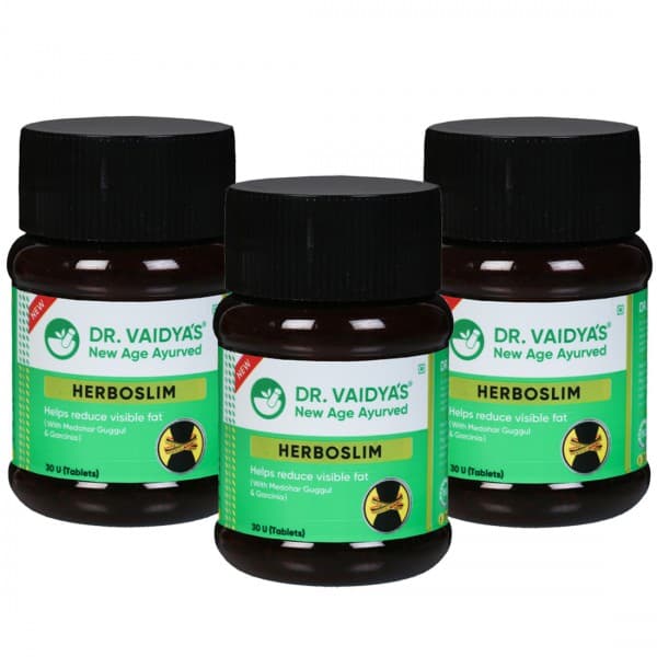 Dr.Vaidya's Herboslim 3 x 30 Tablets