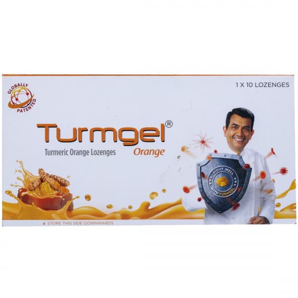 Turmgel Turmeric Orange 10 Lozenges