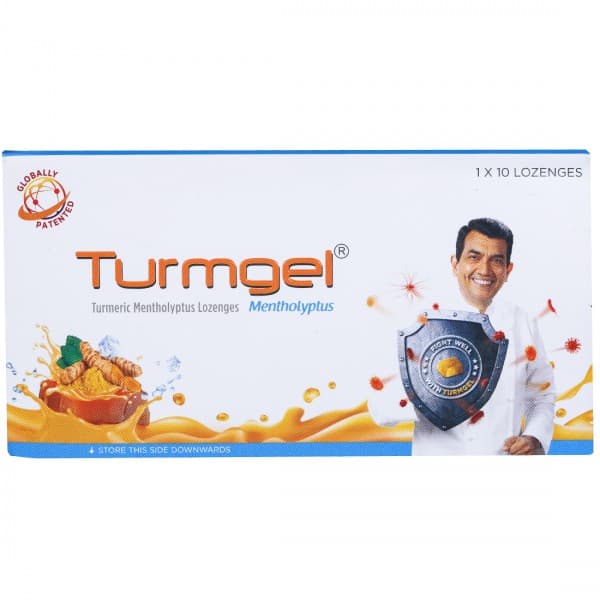 Turmgel Turmeric Mentholyptus 10 Lozenges