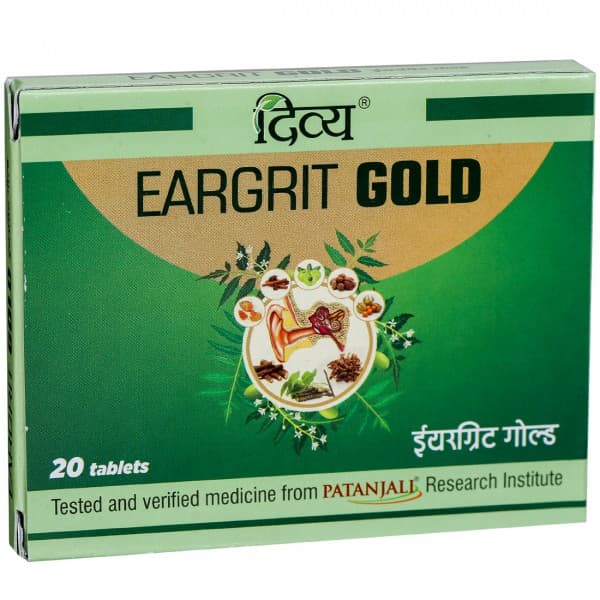 Divya Eargrit Gold 20 Tablets