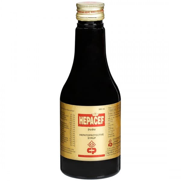 Hepacef Hepatoprotective Syrup 300 ml