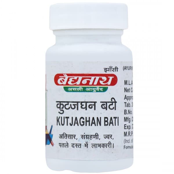 Baidyanath Kutjaghan Bati 300 mg 40 Tablets