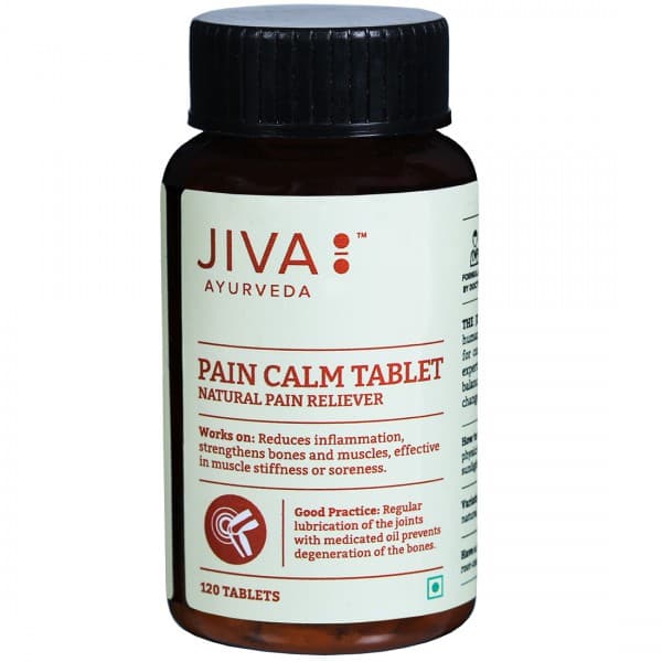 Jiva Ayurveda Pain Calm 500 mg 120 Tablets
