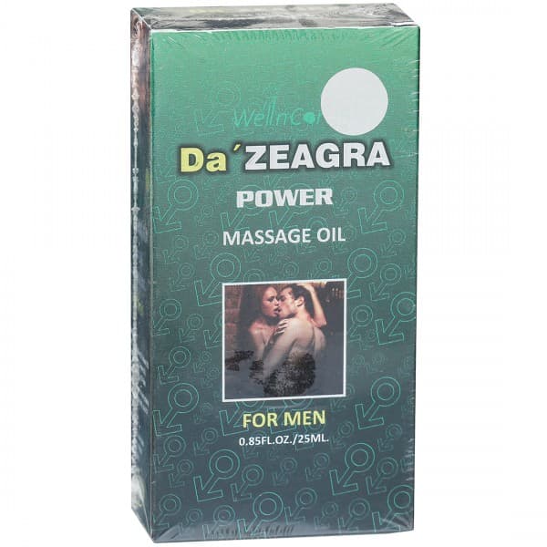 Da Zeagra Power Massage Oil for Men 25 ml