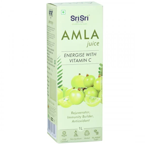 Sri Sri Tattva Amla Juice Energise with Vitamin C 1 L