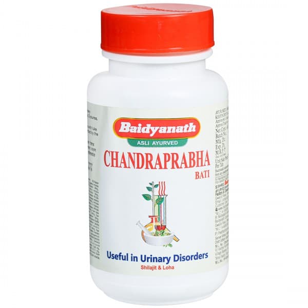 Baidyanath Jhansi Chandraprabha Bati 80 Tablets