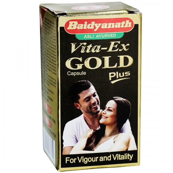 Baidyanath Jhansi Vita Ex Gold Plus 20 Capsules