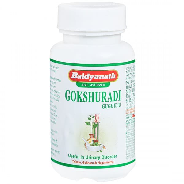 Baidyanath Jhansi Gokshuradi Guggulu 80 Tablets