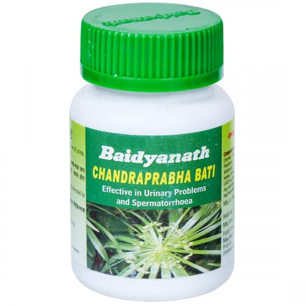 Baidyanath Chandraprabha Bati 100 Tablets