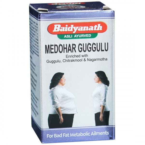 Baidyanath Jhansi Medohar Guggulu 120 Tablets
