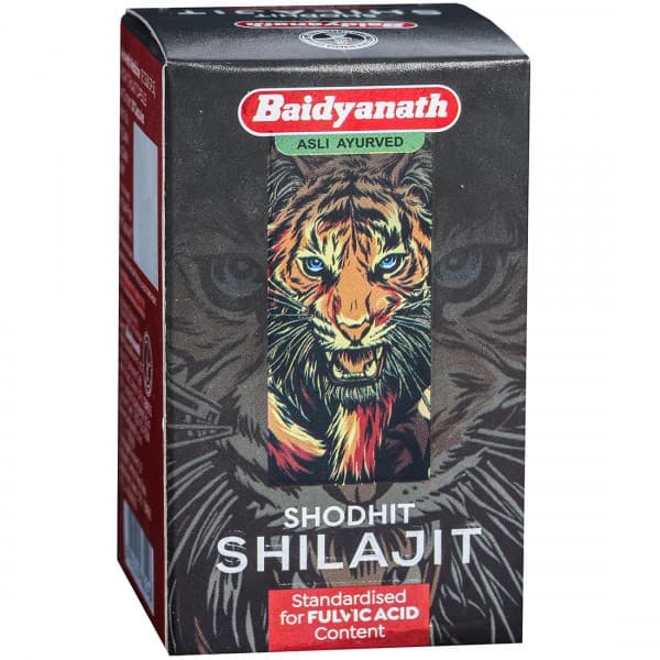 Baidyanath Jhansi Shodhit Shilajit 30 Capsules