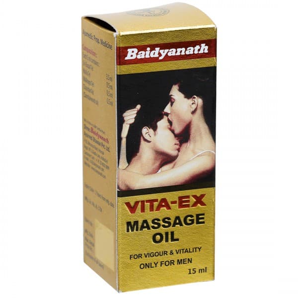 Baidyanath Vita Ex Massage Oil 15 ml