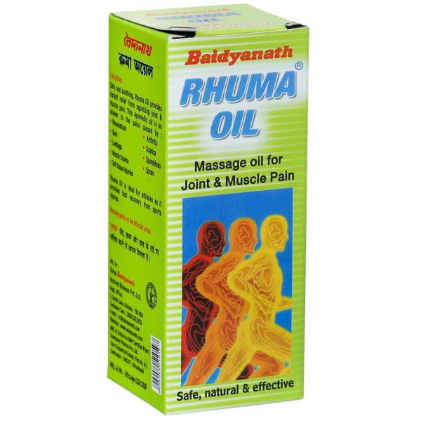 Baidyanath Rhuma Oil for Joint & Muscle Pain 50 ml