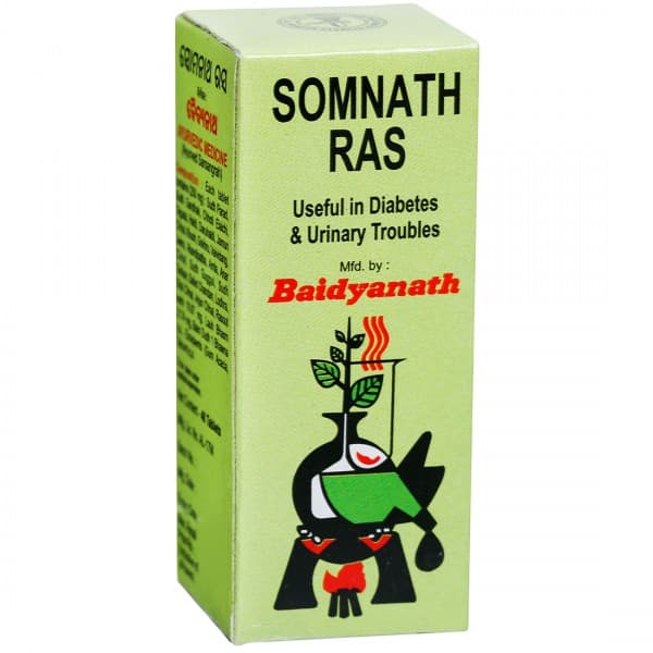 Baidyanath Somnath Ras 40 Tablets
