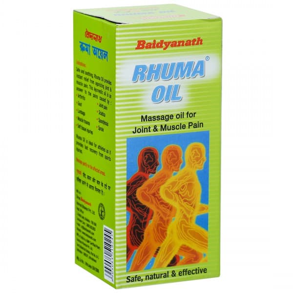 Baidyanath Rhuma Oil for Joint & Muscle Pain 100 ml