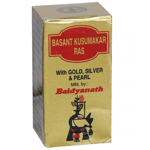 Baidyanath Basant Kusumakar Ras 125 mg 10 Tablets