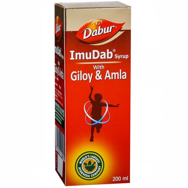 Dabur Imudab Syrup with Giloy & Amla 200 ml