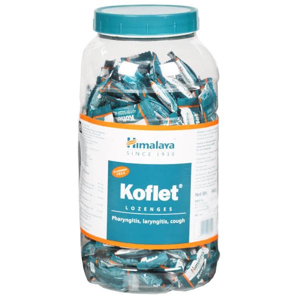 Himalaya Koflet Lozenges (Free Koflet 25 Lozenges) Pack Of 175