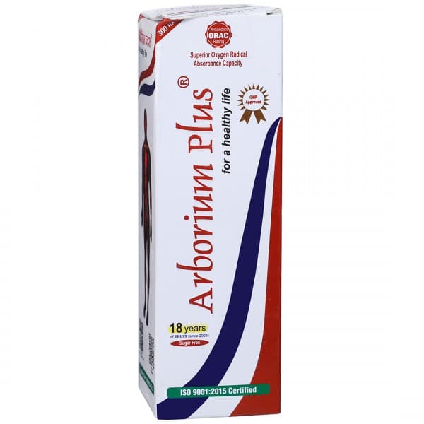 Arborium Plus Sugar Free Syrup 300 ml