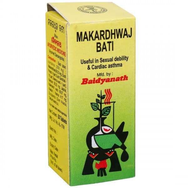 Baidyanath Makardhwaj Bati 20 Tablets