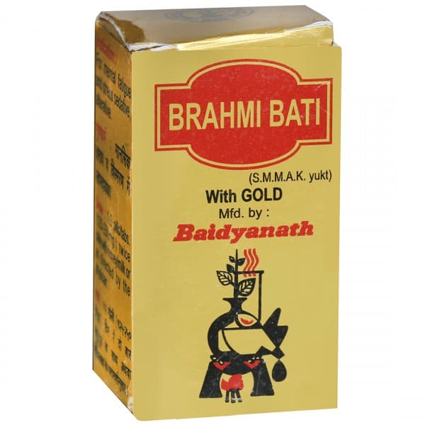 Baidyanath Brahmi Bati With Gold 5 Tablets