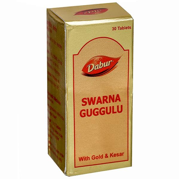Dabur Swarna Guggulu With Gold & Kesar 30 Tablets