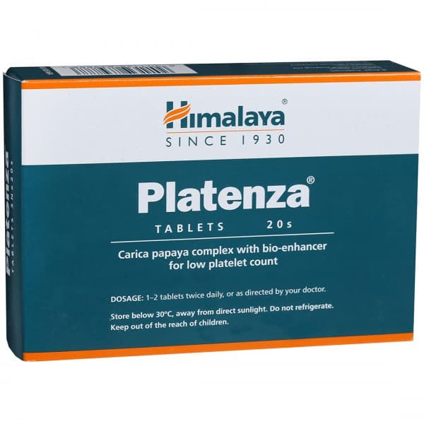 Himalaya Platenza 20 Tablets