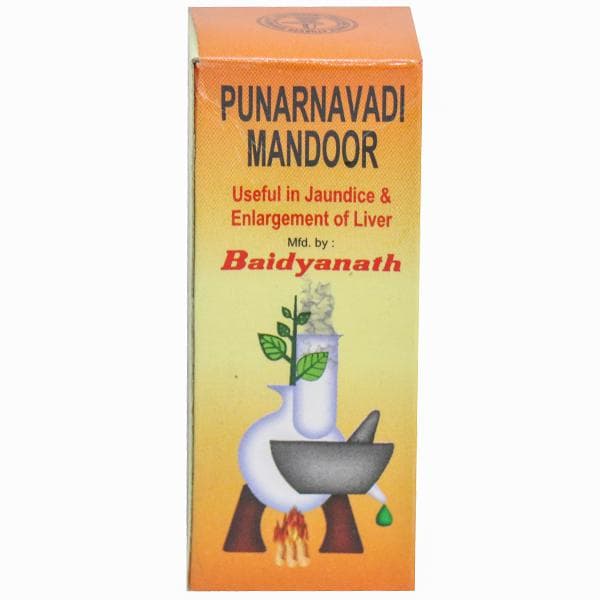 Baidyanath Punarnwadi Mandoor 40 Tablets