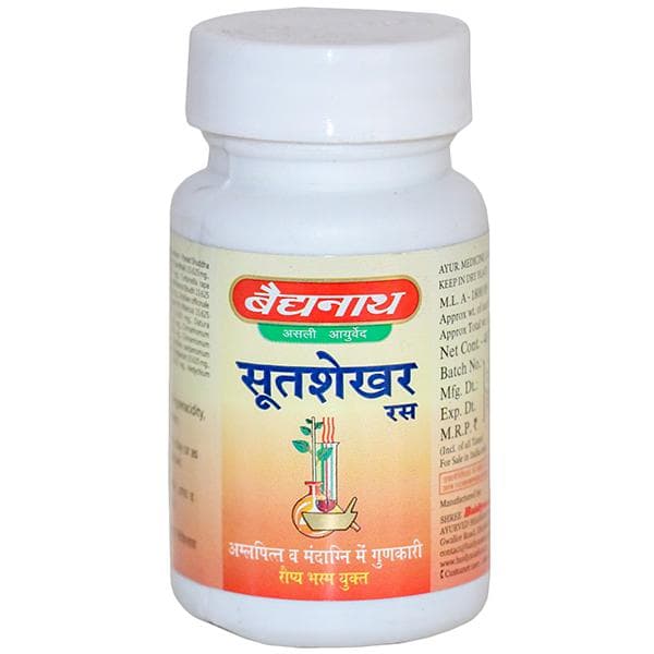 Baidyanath Sutshekhar Ras 40 Tablets