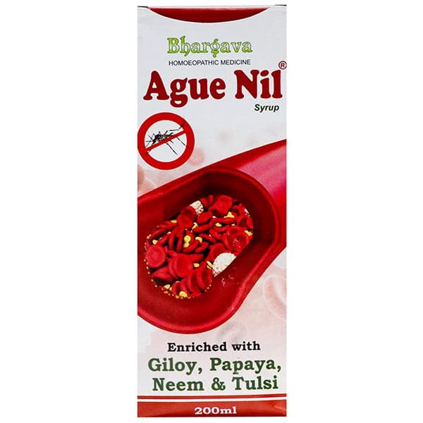 Bhargava Ague Nil Syrup 200 ml