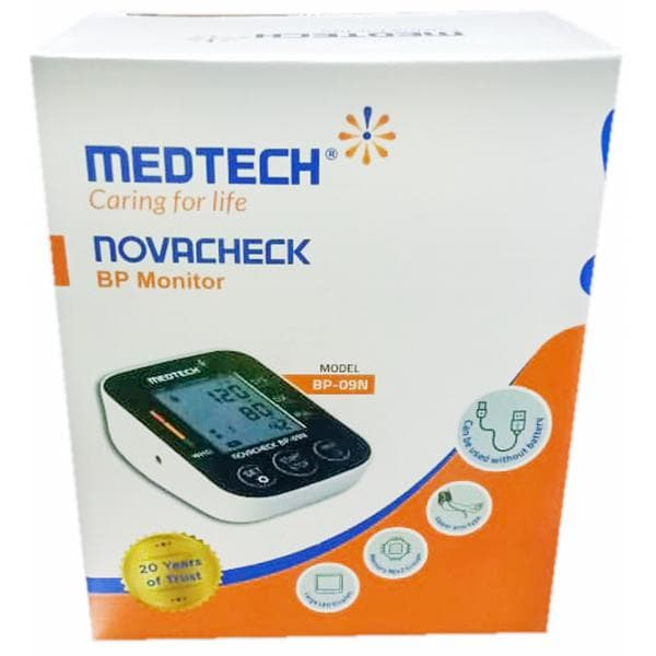Novacheck Blood Pressure (Medtech) BP 09N Device