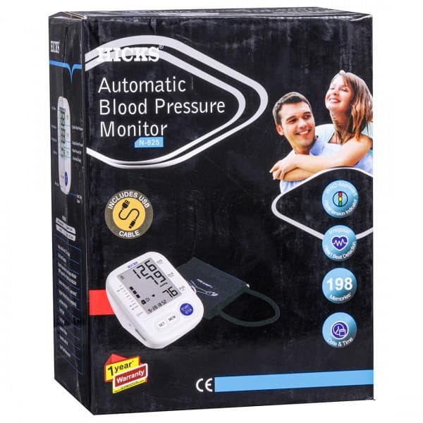 Hicks Automatic Blood Pressure Monitor N 825 Device