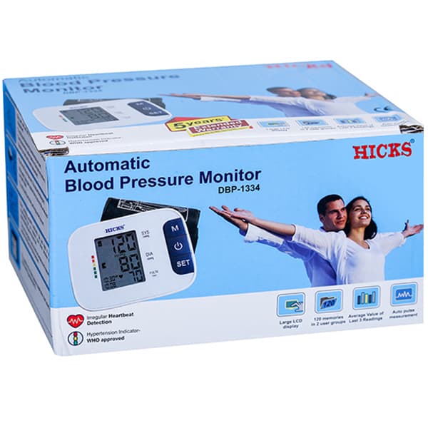 Hicks Automatic Blood Pressure Monitor with Memory DBP-1334